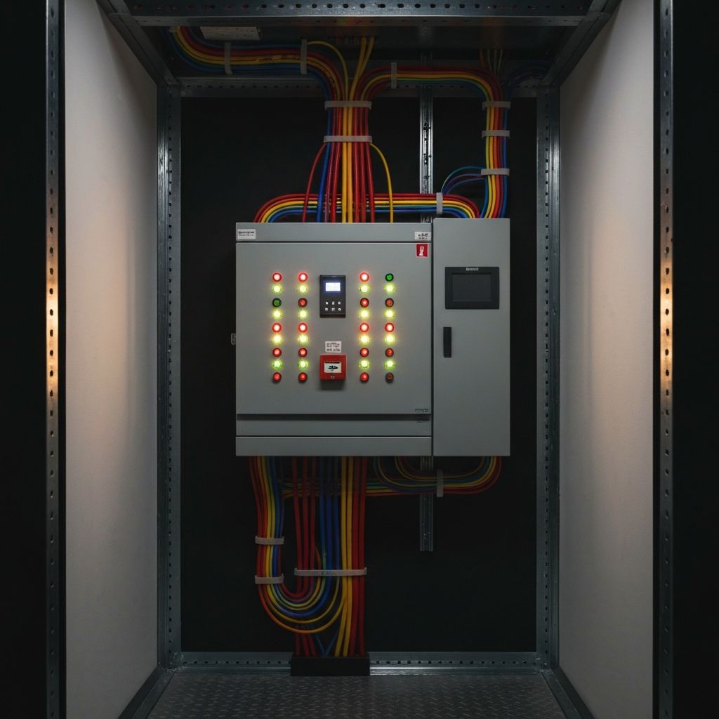 Fire alarm control panel and system